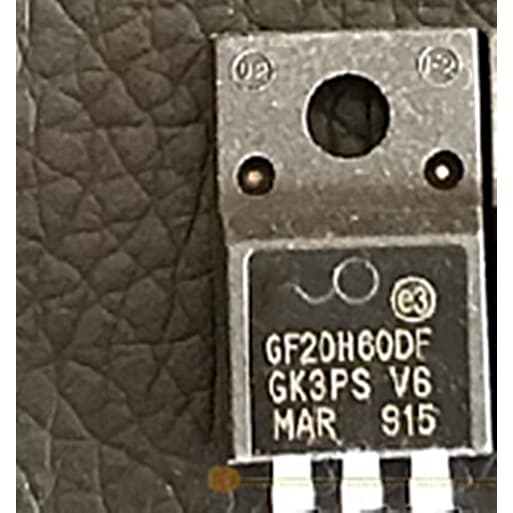 GF20H60DF TO-220F Transistor IGBT 20N60 STGF20H60DF