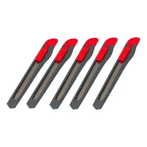Kit 3 Estilete Profissional W-Max Wurth Lamina 9 mm/ 18 mm Com Trava