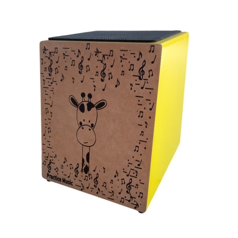 Cajon Kids acústico inclinado (com esteira)