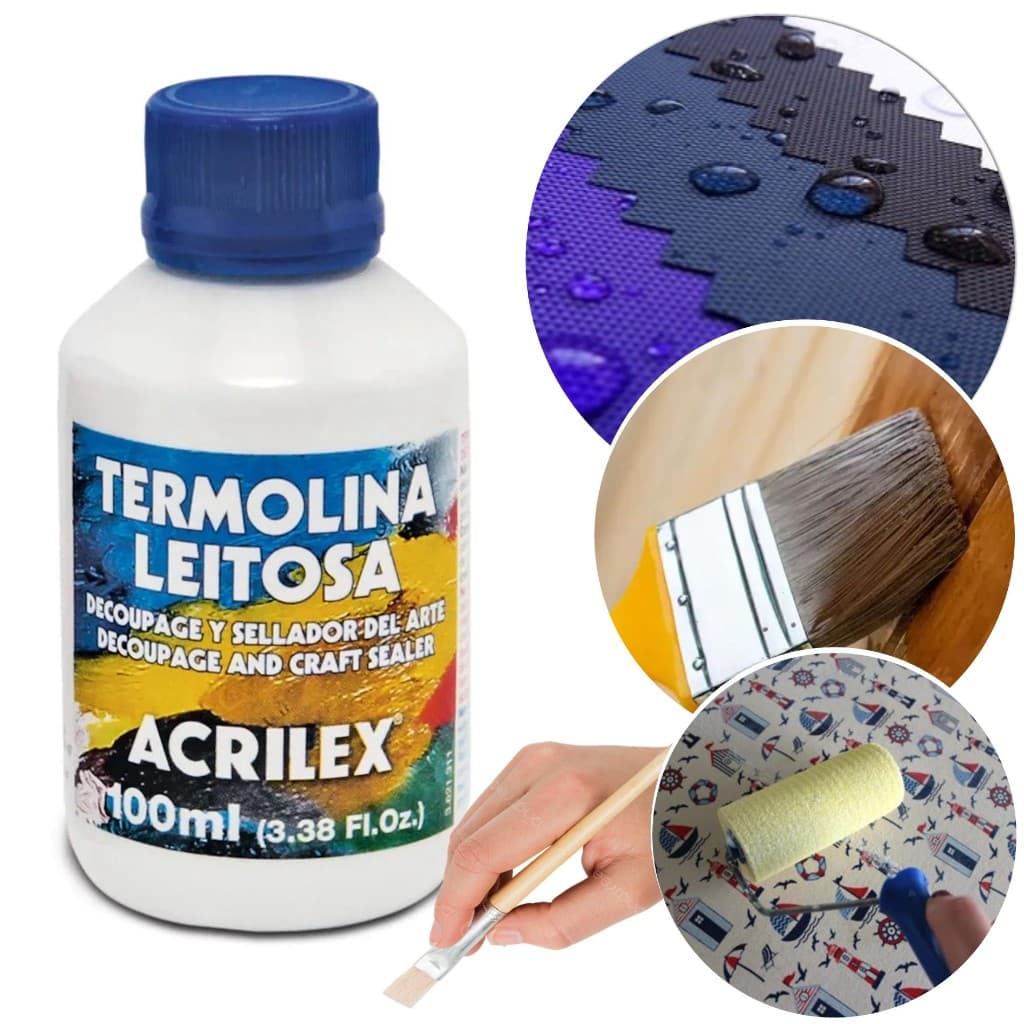 Termolina Leitosa P/ Impermeabilizar Tecido 100 Ml - Acrilex