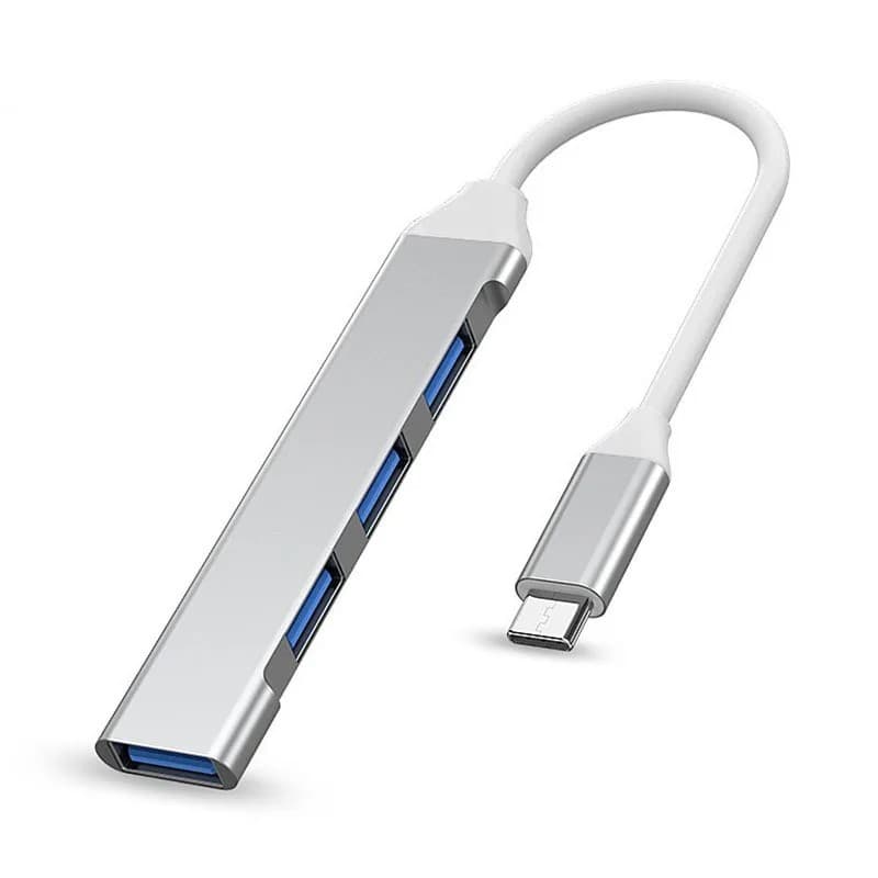 Adaptador Hub Usb C 4 Em 1 Multifuncional Para Macboook