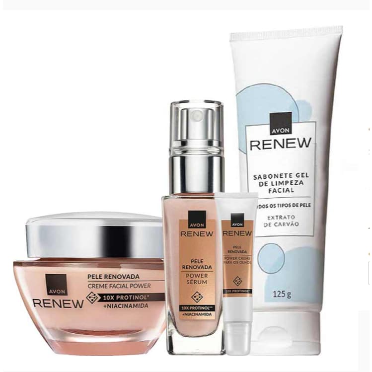 Linha Renew Power Creme Facial
