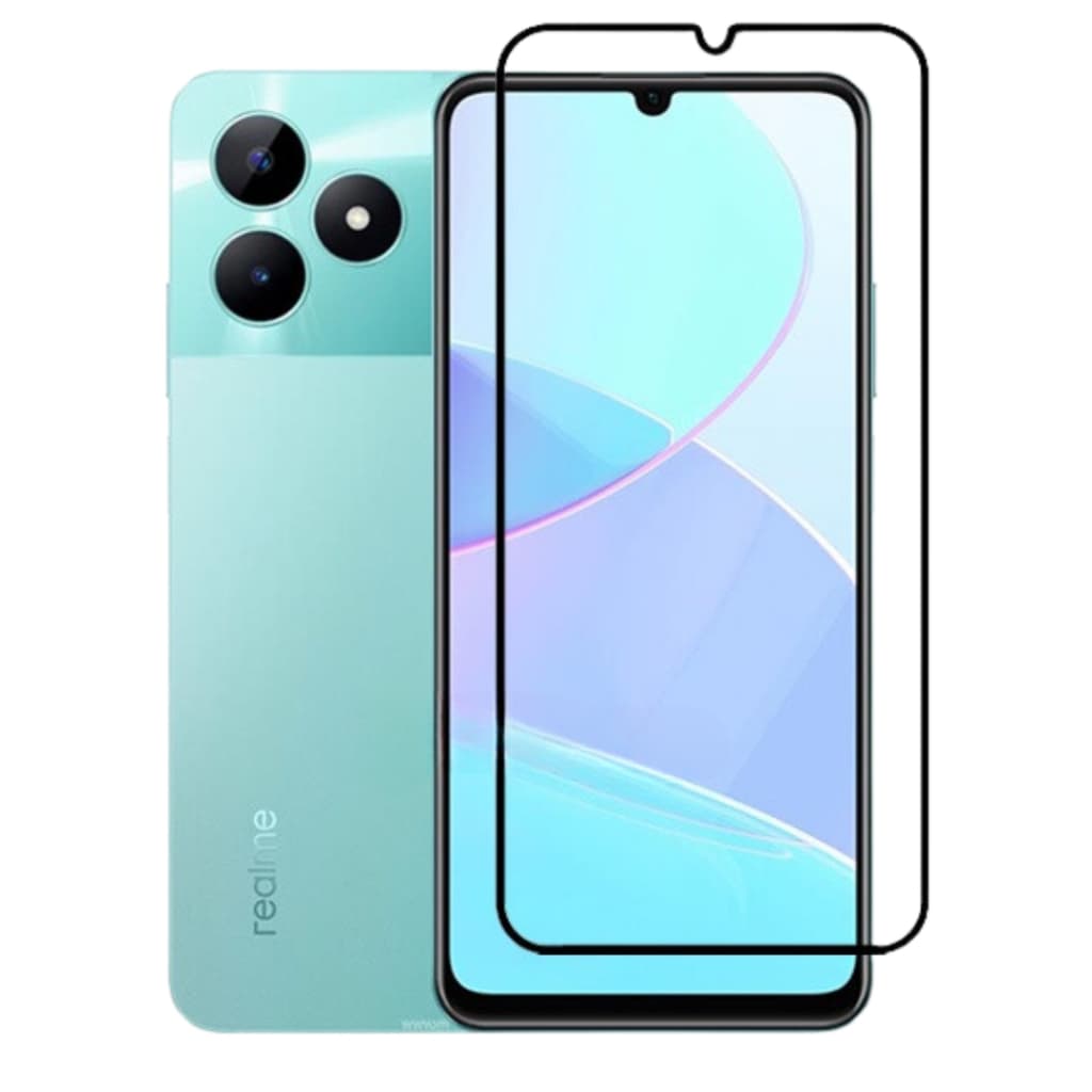 Película de Vidro 3D Realme C51 / C53 / Note 50  / C63 / C61 Vidro Temperado