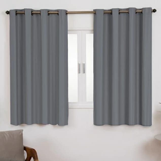 Cortina 2,80 x 1,60 Corta Luz Blackout PVC Cortina Para Quarto Sala Cozinha