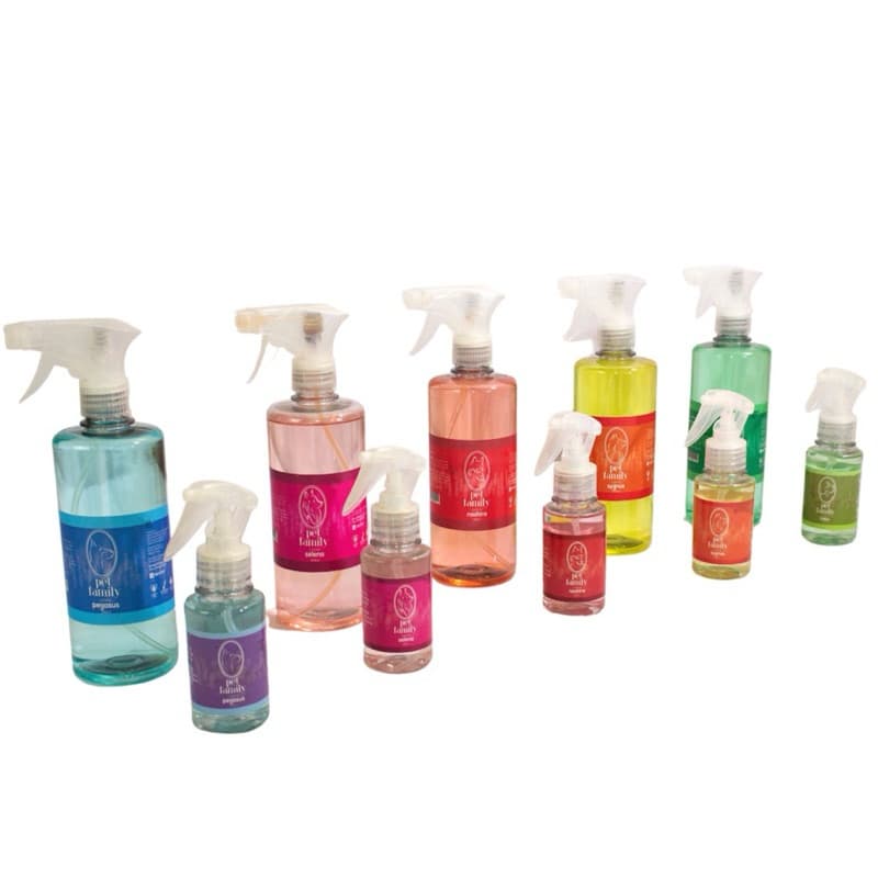 Perfume Pet Premium Alta Fixação Para Cachorro E Gatos Colônia 120 ml e 500 ml Pet Family