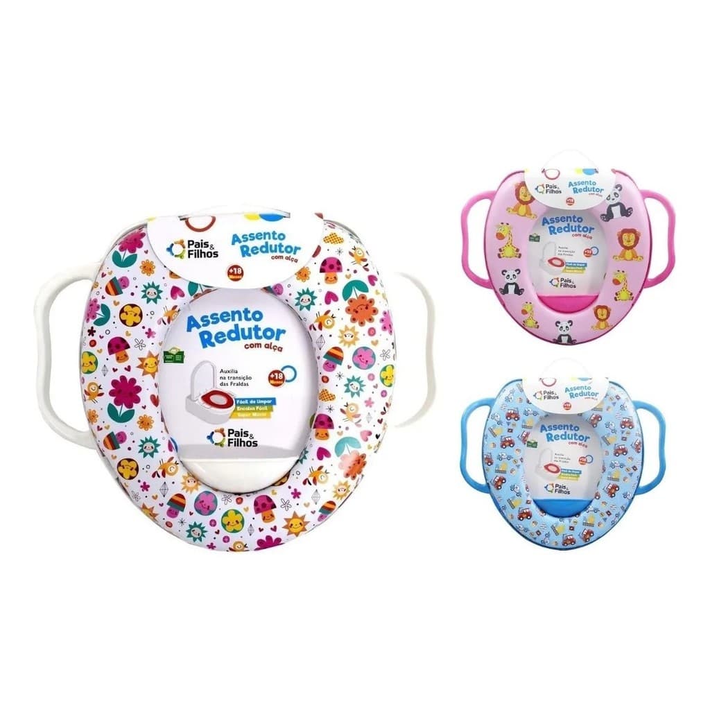 Assento Infantil Para Vaso Sanitário Almofada Desfralde Excelente E Macio