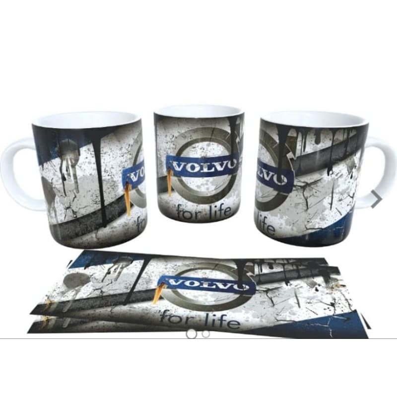 Caneca de Porcelana Volvo – Design e Estilo para os Apaixonados por Automobilismo