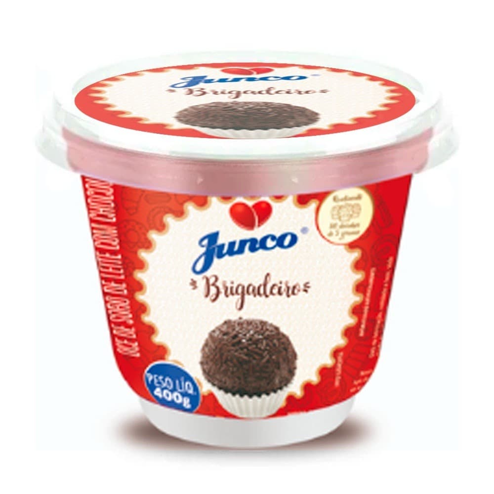 Brigadeiro ou beijinho Pronto para Enrolar festa 400g - Junc