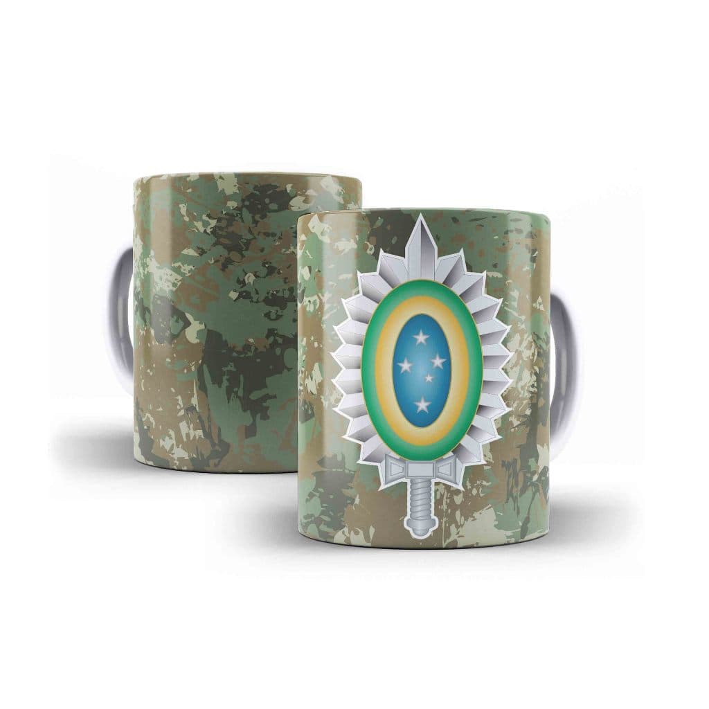 Caneca Porcelana Forças Armadas Exército