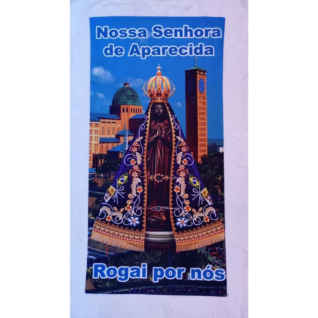 Toalhas de Banho e Praia Estampas Religiosas
