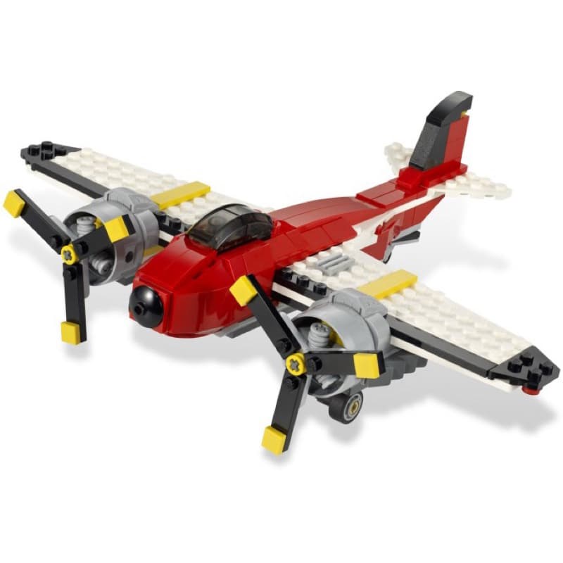 Lego Creator 7292 Propeller Adventures (semi-novo 2012) 241pcs Lego original