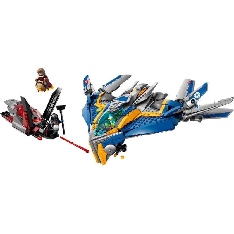 Lego Marvel 76021 The Milano Spaceship Rescue (semi-novo 2014) 665pcs Lego original raridade!
