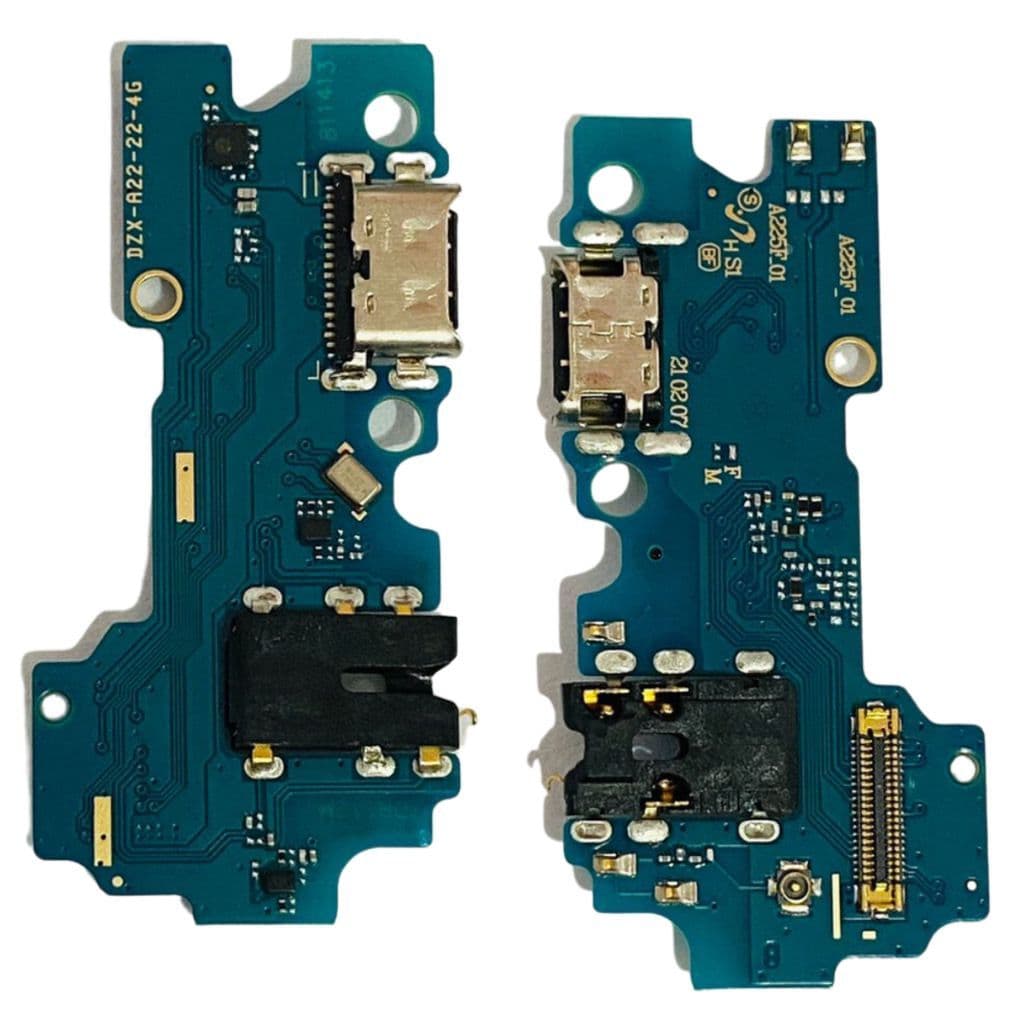 Placa Conector de Carga Sam Galaxy A22 4G/A225 Turbo Original