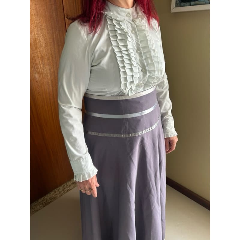 Camisa de Prenda CTG Adulta Baile Tradicionalista Tamanho GG
