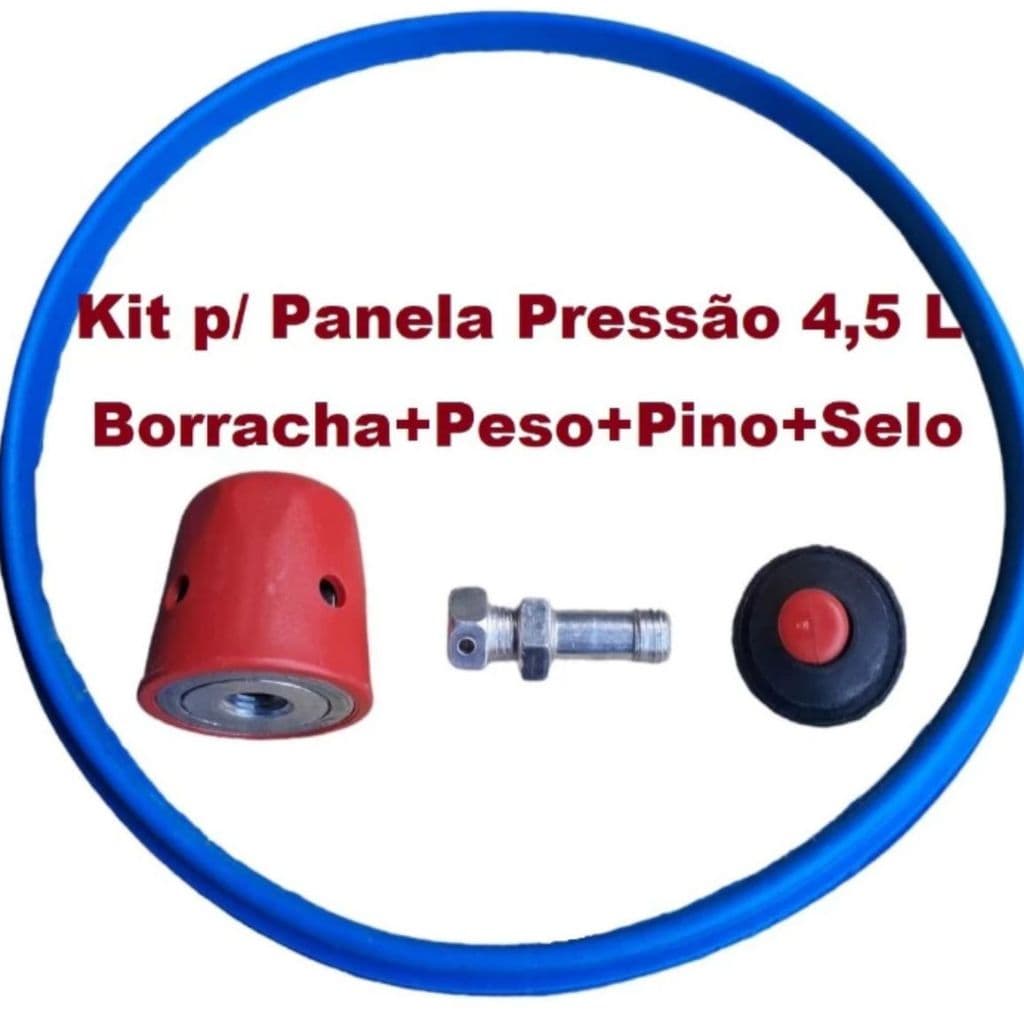 Kit Reparo Para Panela De Pressão 4,5l Marmicoc Panelux Panex Fortaleza Rochedo Penedo