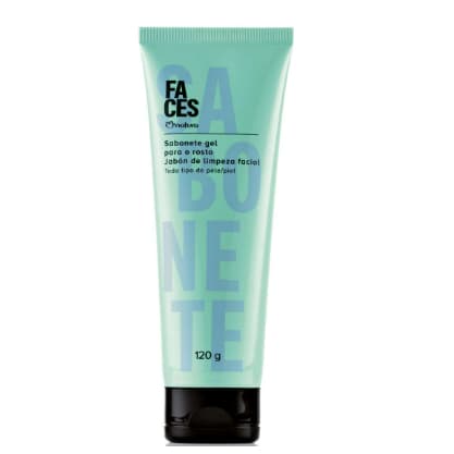 Sabonete Gel para o Rosto Faces