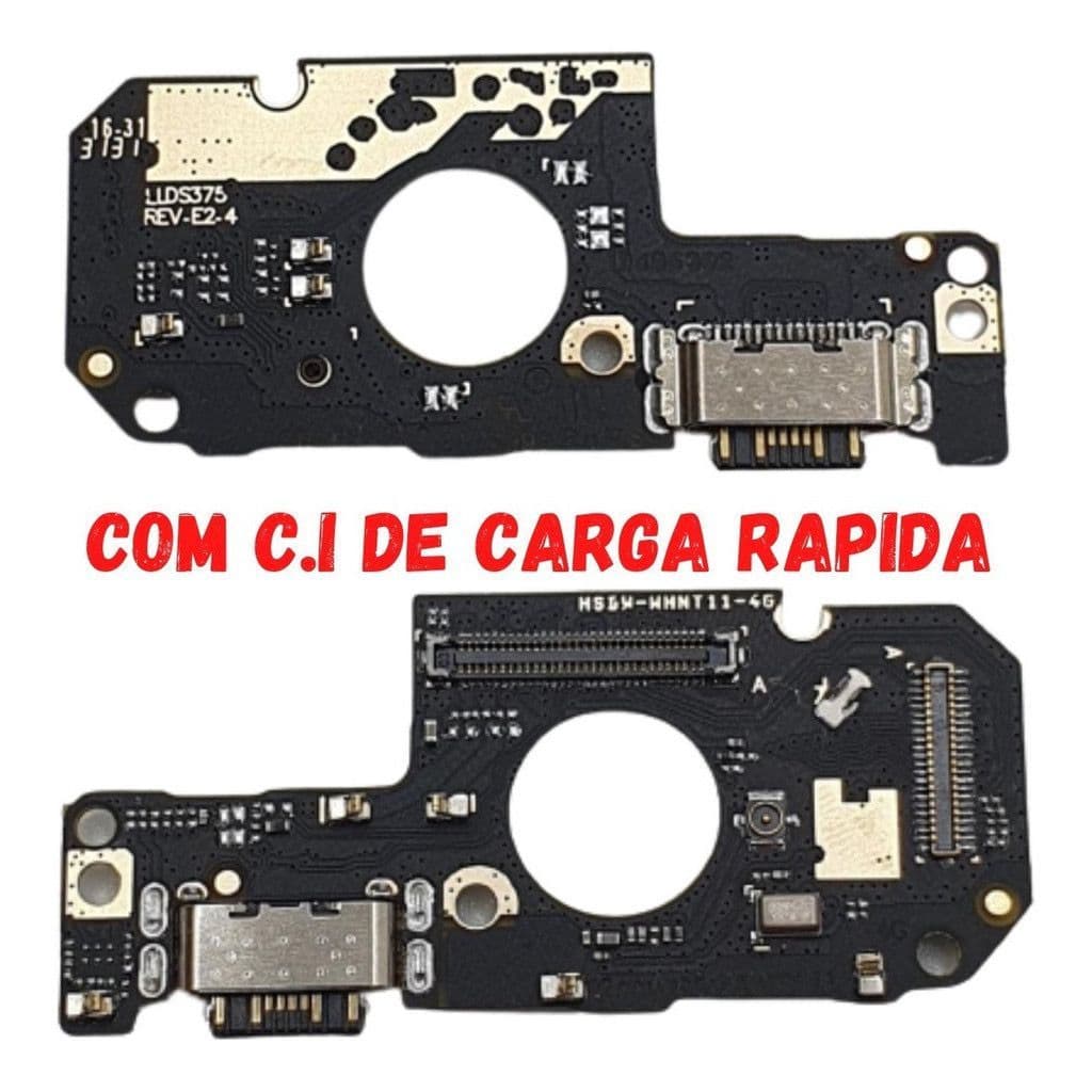 Placa Conector de Carga Redmi Note 11 4G Turbo Original