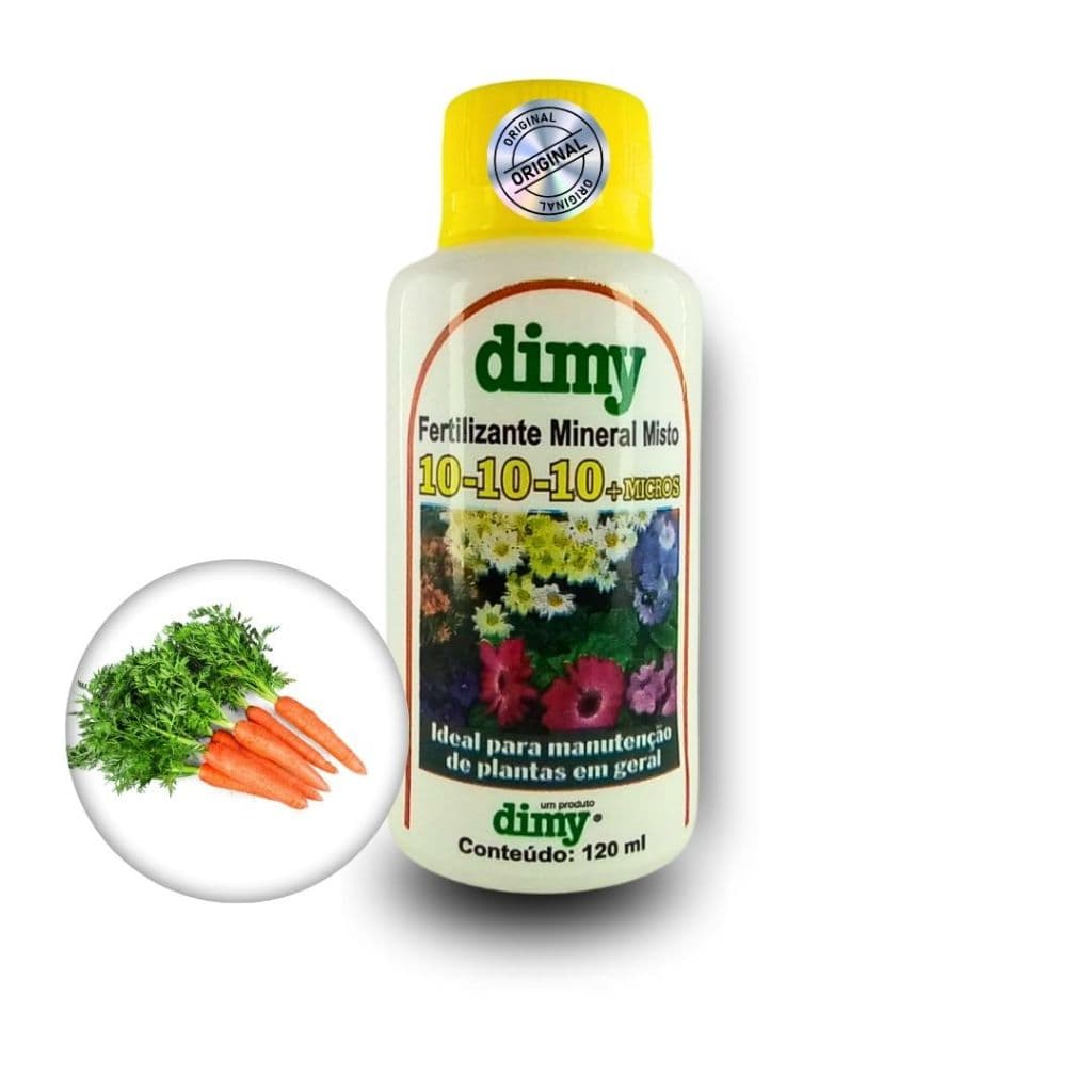 Fertilizante Mineral Misto 10-10-10 Liquido Aplica Cenoura
