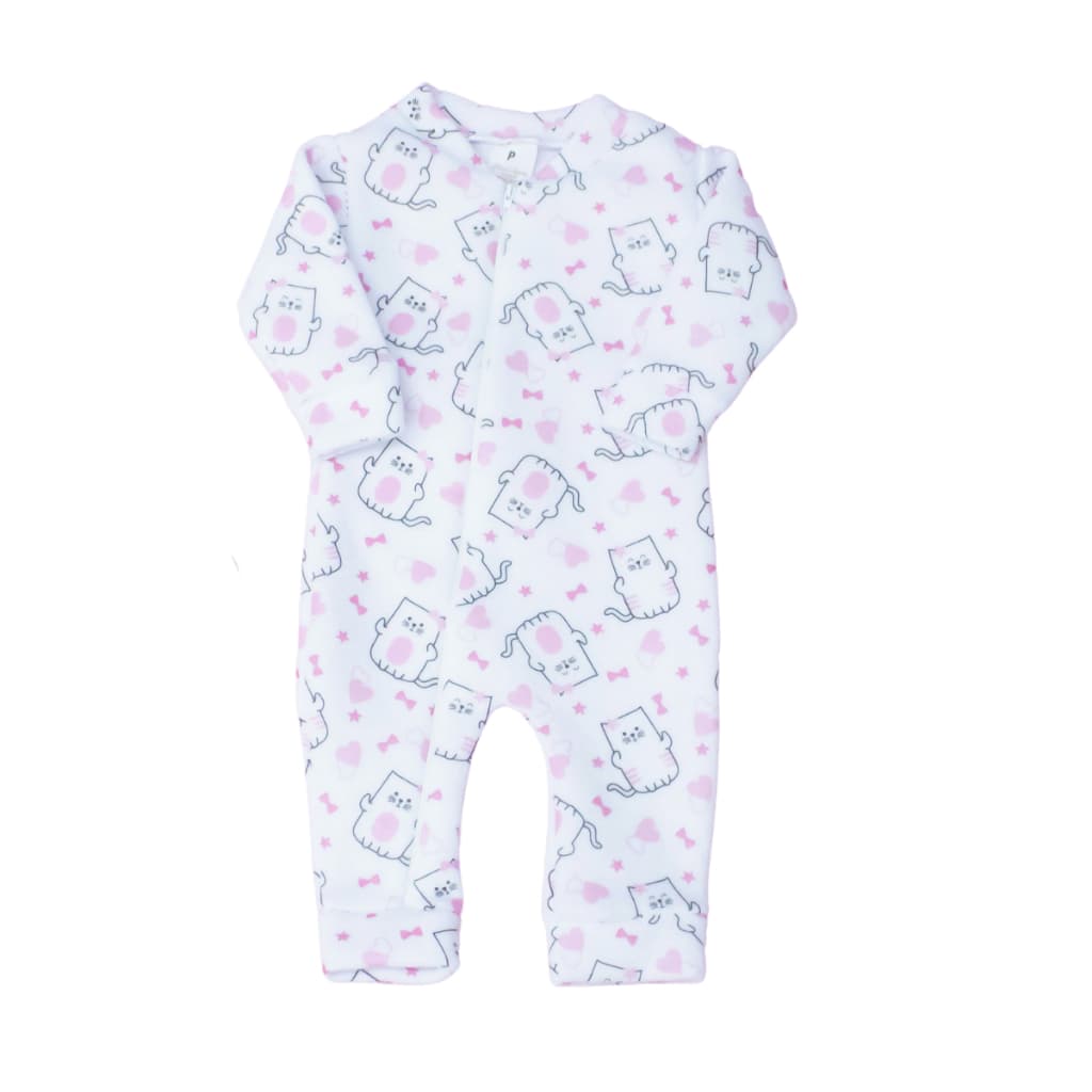 Macacão de soft para bebê  menina com zíper macacão de bebê inverno feminino roupas de bebê frio