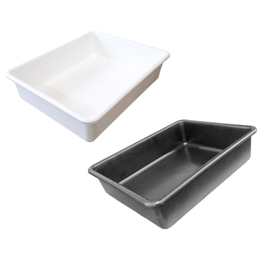 Bandeja Plastica Organizadora Manicure Pedicure Estética Jardim Casa Plastico Resistente - MBM Decor