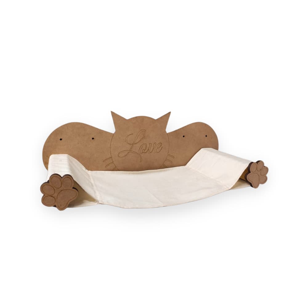 rede gato habitat mdf fixo playground - envio super rapido