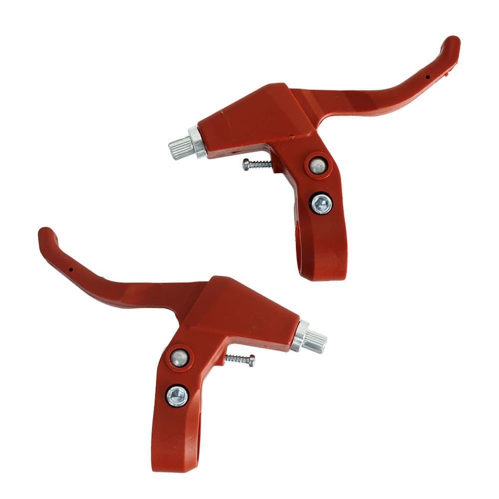 Manete De Freio V-brake Maçaneta Par Bicicleta Nylon Colorido Regulagem