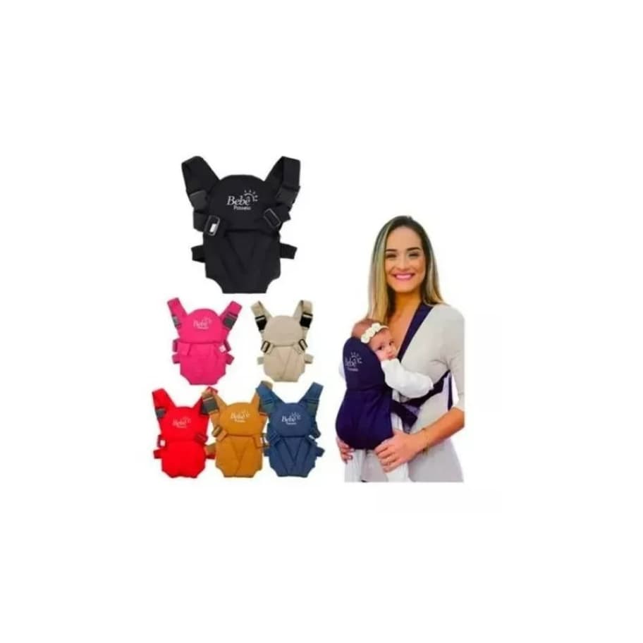Canguru Passeio Bebe Panda Conforto Segurança Mamãe E Bebe