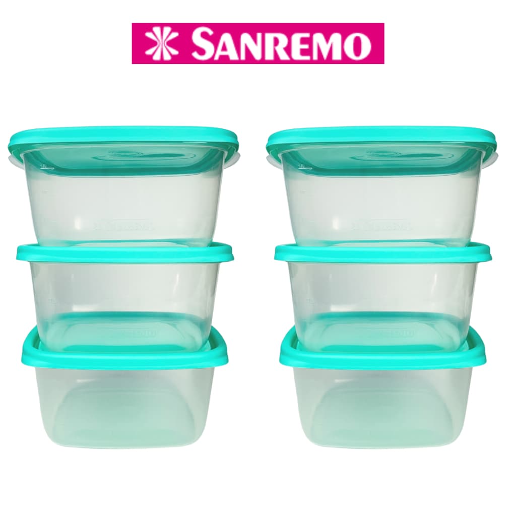 Kit 6 Potes 1,9L Grandes Para Alimentos Marmita Micro Ondas Saladas Organizador de Cozinha