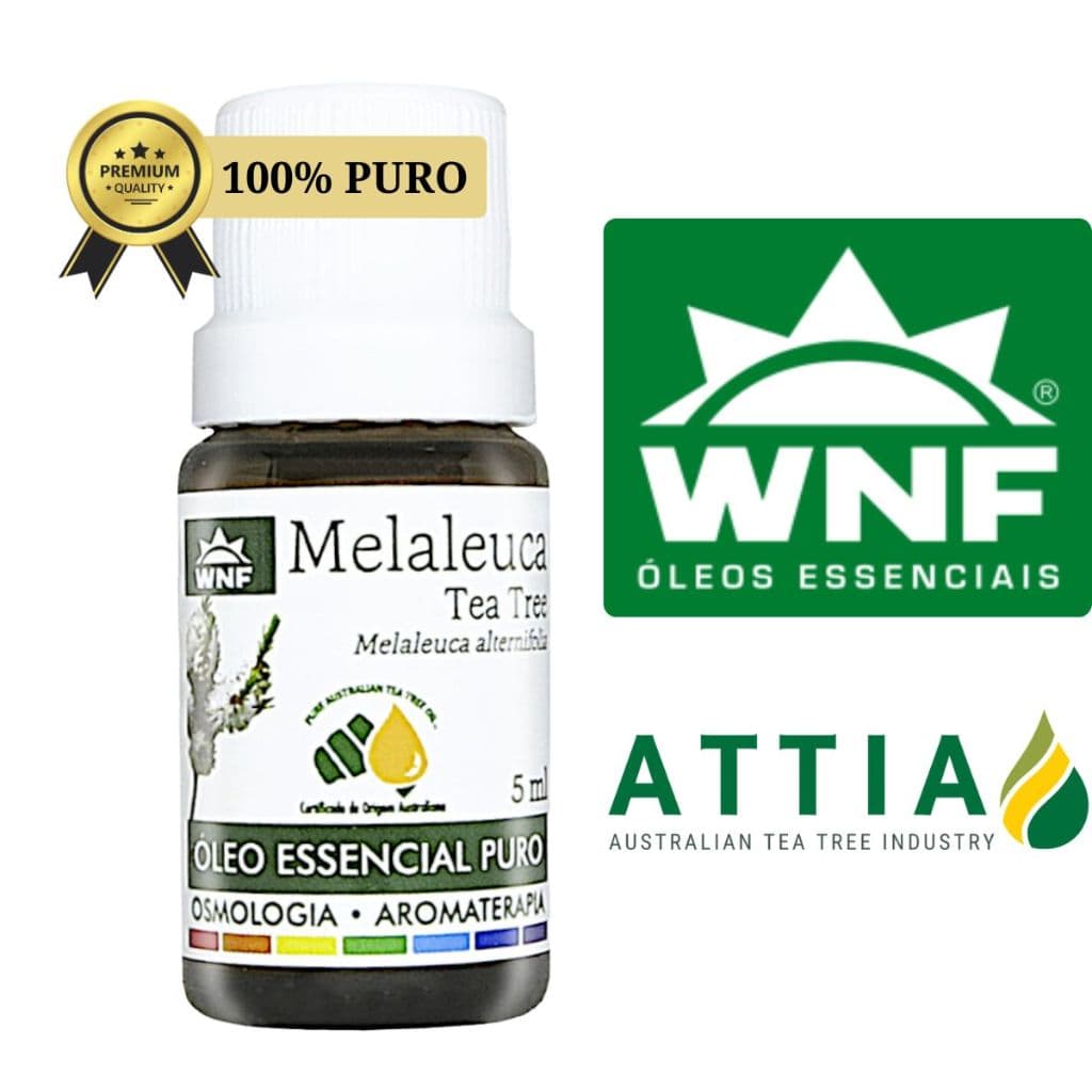 Óleo de Melaleuca 100% Puro WNF 5ml | 10ml | 20ml Tea Tree