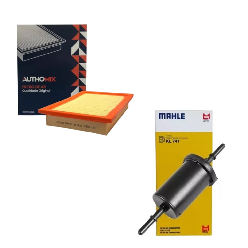 Kit Filtro De Ar Com Filtro De Gasolina Honda Bros 160 2016 a 2024 Original Metal Leve
