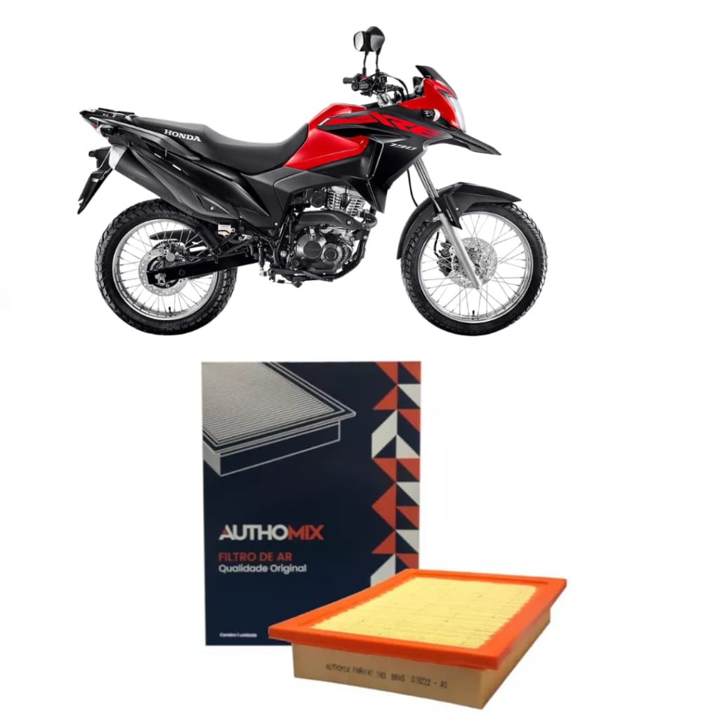 Filtro de Ar Honda XRE 190 Todos anos Original Authomix