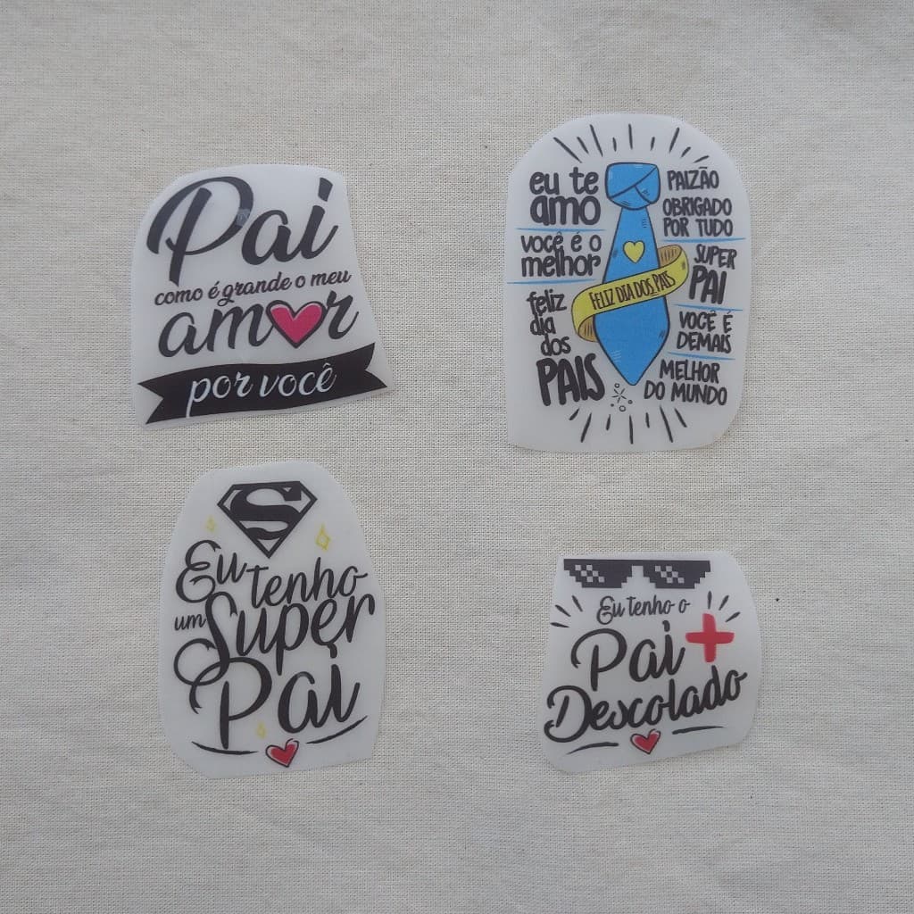!! DTF Têxtil Pai, Dia dos Pais para personalização de tecido
