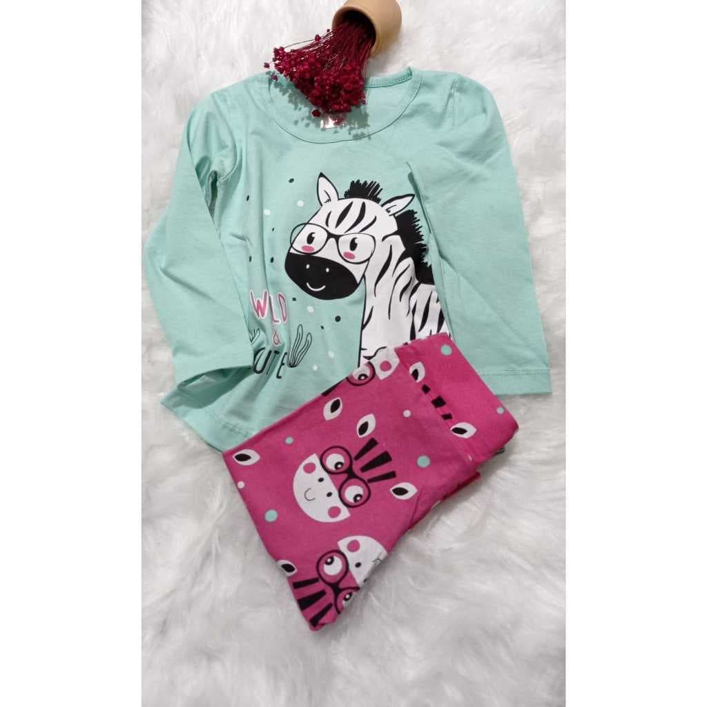 KIT COM 2 CONJUNTOS 1 PARA MENINO E 1 PARA MENINA