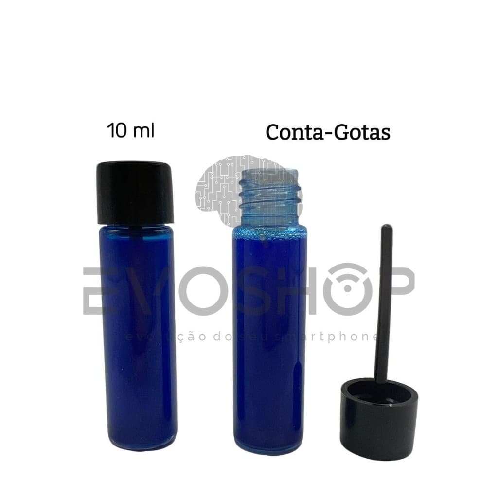 Fluxo Para Solda Soldar Gota Magica Azul Eletrônicos Componentes Manutenção Circuitos Usado Aonde Nao Pega Solda