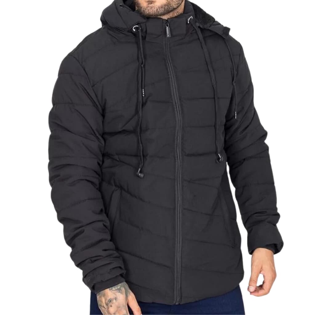 Jaqueta Masculina Bobojaco Casaco Inverno Importada Frio Motoqueiro Moto