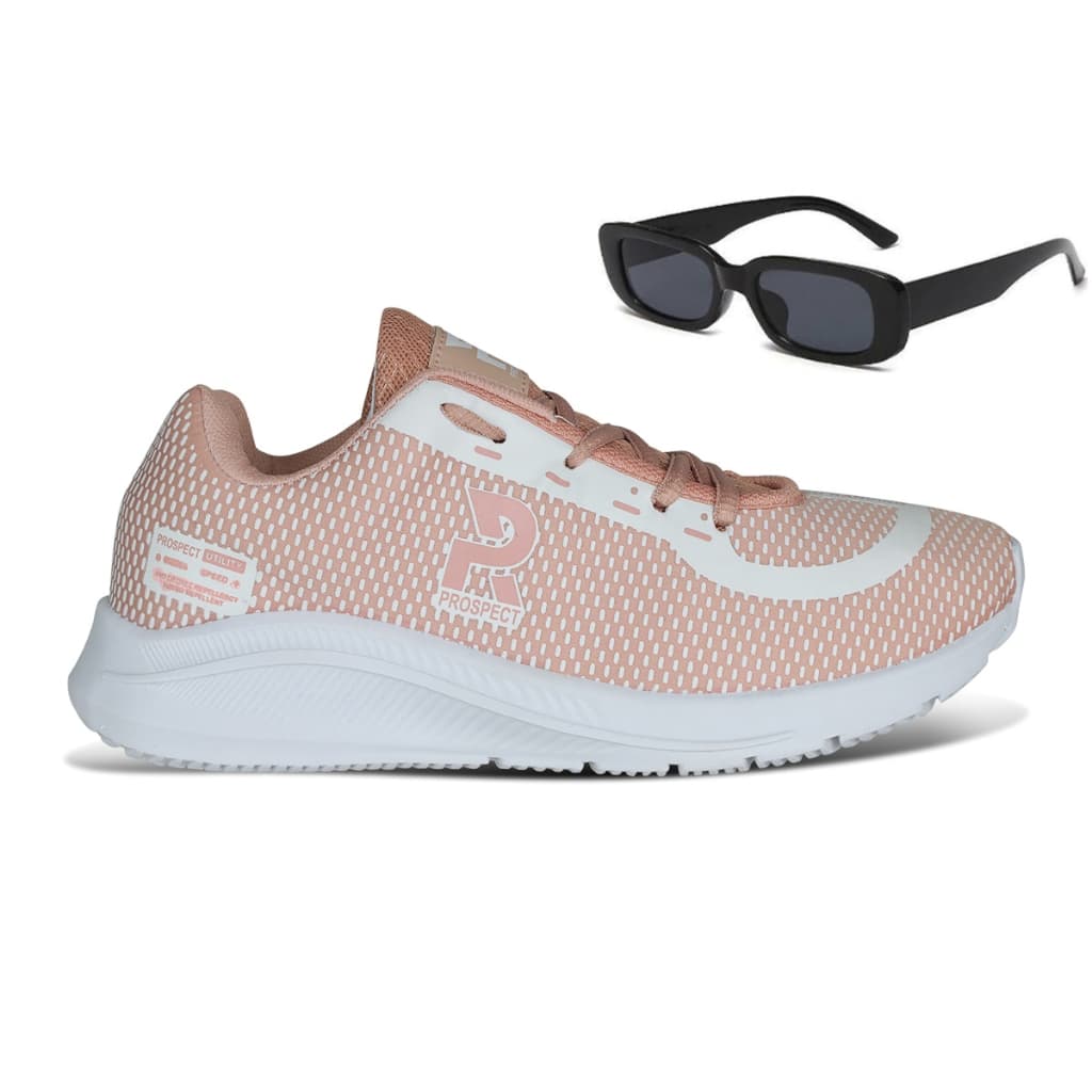 Tênis Feminino Prospect Speed Caminhada Academia Corrida Esporte Leve + Óculos LojaReact