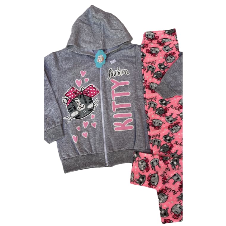 Conjunto Feminino Calça de estampa