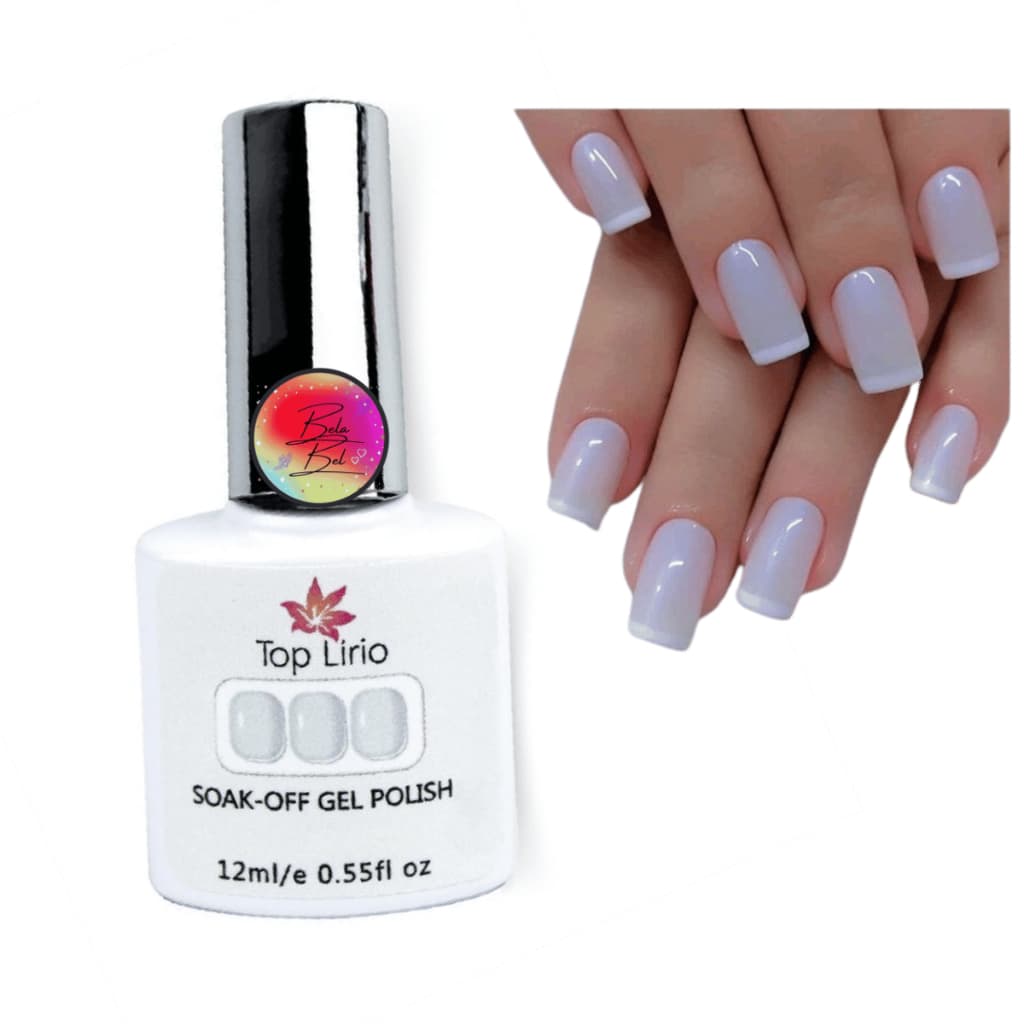 Esmalte de Renda Em Gel (ROSA TRANSLUCIDO/TRANSPARENTE) 12ml Soak-off Lirió