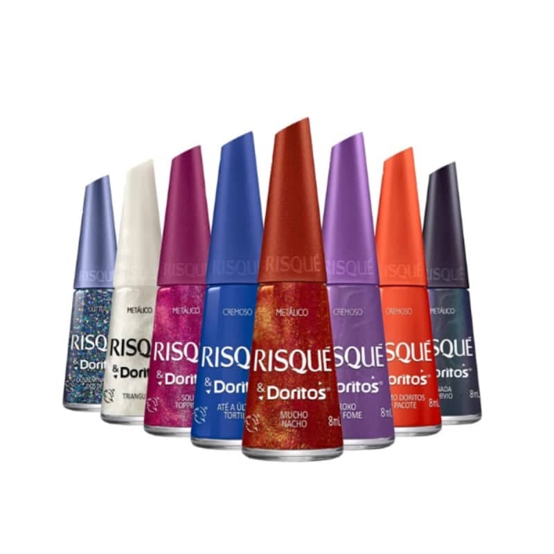 Esmalte Risqué Coleção Risqué & Doritos