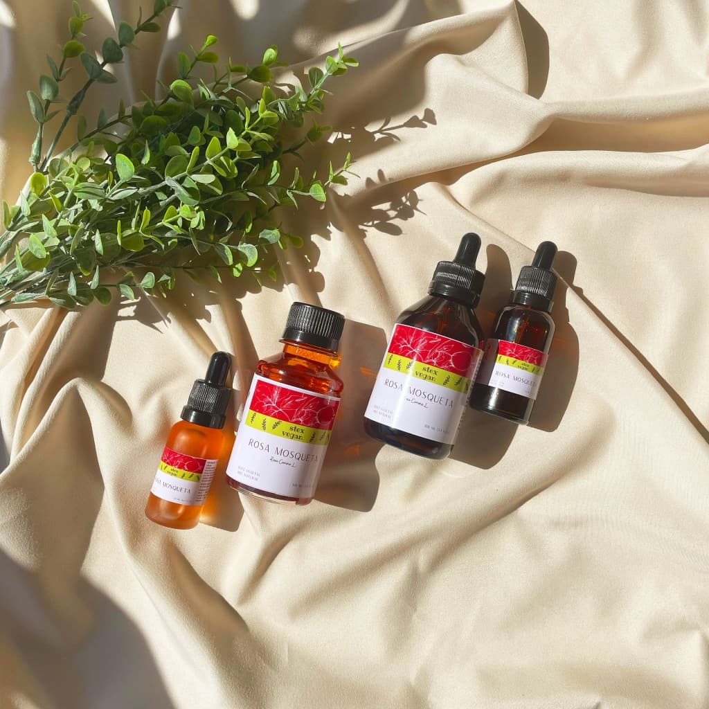 Óleo Vegetal de Rosa Mosqueta | Anti Estrias, Celulites e Manchas 100% Natural e Puro Âmbar