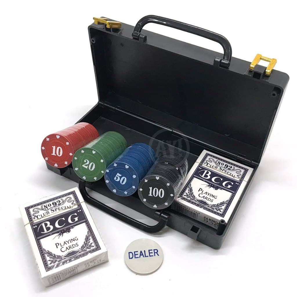 Kit Fichas Jogo Poker Baralho Truco Cacheta Buraco Paciência