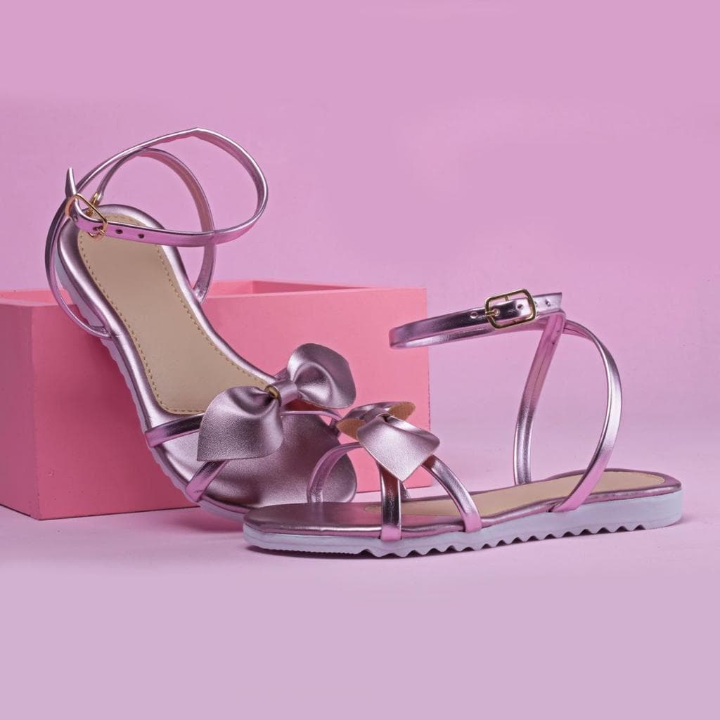 Sandália Infantil Feminino de Menina Laço  Rasteirinha de Verão Modinha Kids Leve e Macia Estilosa Moda do 27 ao 32