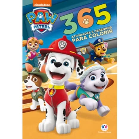 Patrulha canina - 365 atividades e desenhos para colorir: Atividades e desenhos para colorir