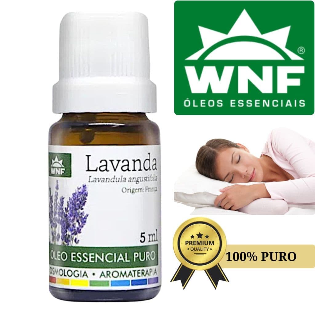 Óleo Essencial Lavanda Francesa 100% Puro WNF 5ml | 10ml | 20ml