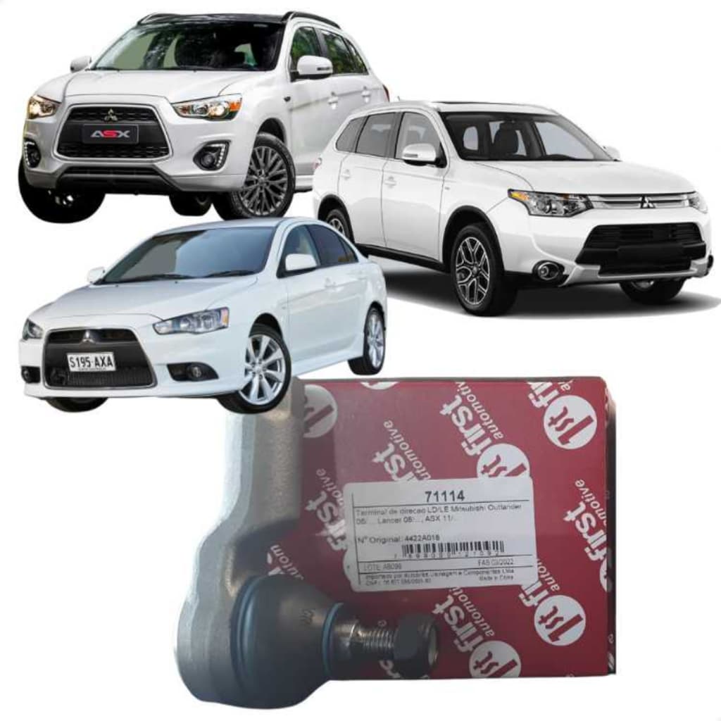 Terminal Direção ASX Lancer Outlander 2008 2010 2012 2015 2020