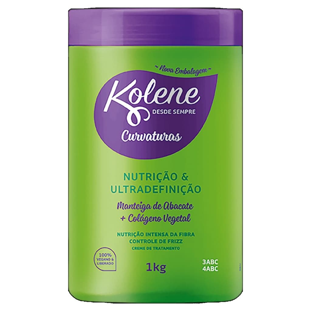 Creme De Tratamento Kolene curvaturas 1kg - Envio Rapido