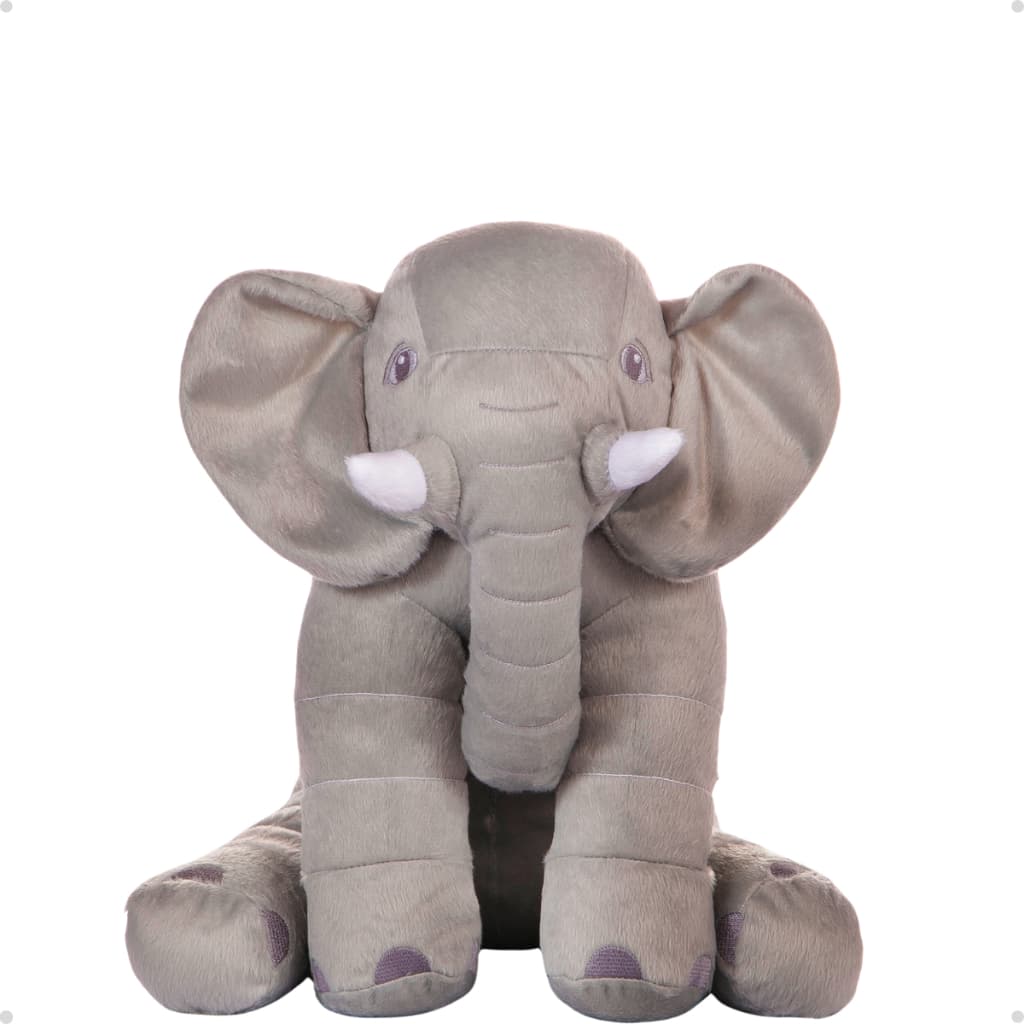 Apoio Almofada Descanso Bebê Elefante 45cm Menina Menino