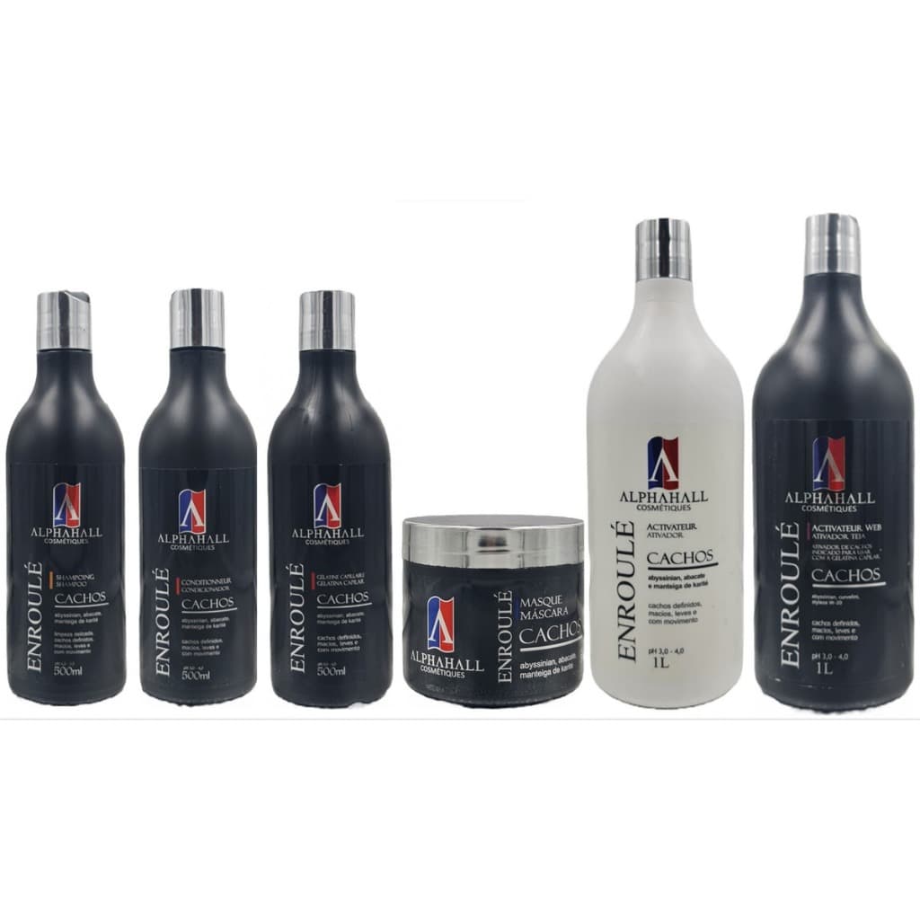 Cachos Kit Enroulé Alphahall Completo 6 Itens