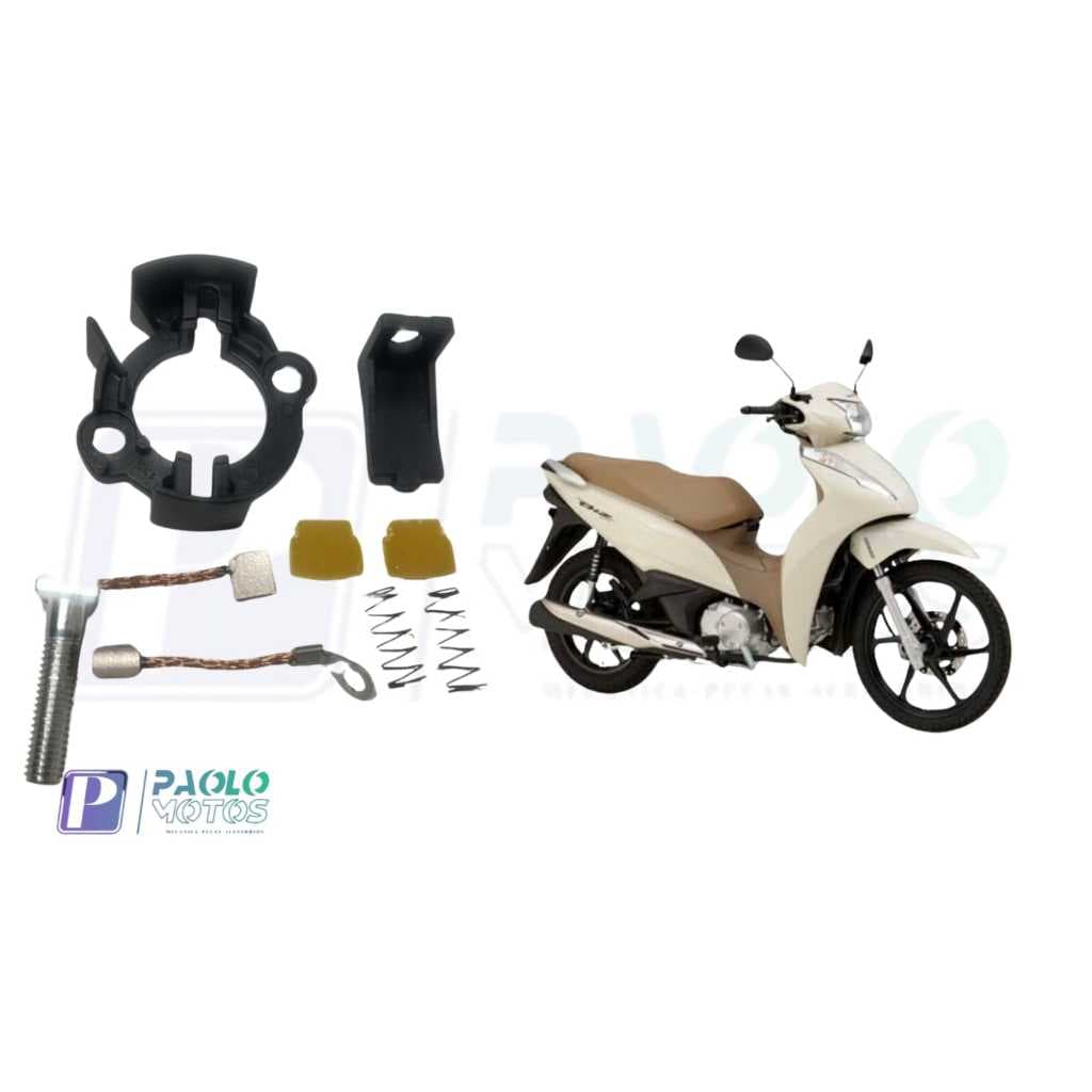 Escova Mesa Motor De Partida Arranque Biz 125 2011 até 2021 Marca: SCT
