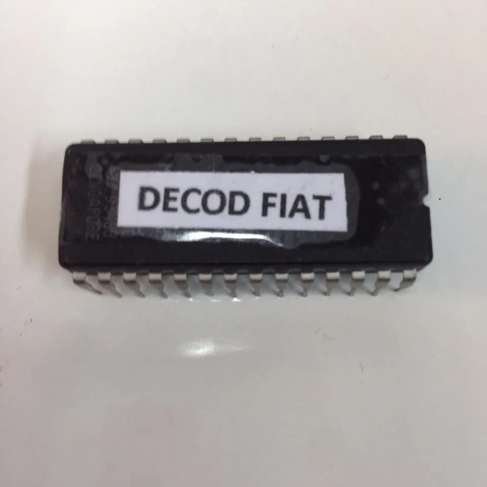 Chip 1G7 Fiat Decodificador ECU Fiat Decod Fiat Imobilizador